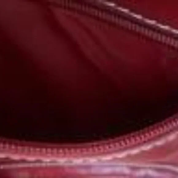 Giani Bernini Red Leather Crossbody Bog - Picture 2 of 2